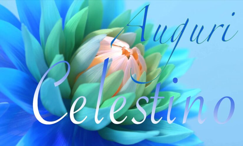 Immagini auguri buon onomastico Celestino