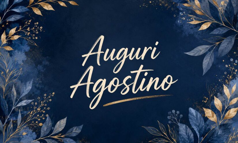 Immagini auguri buon onomastico per San Agostino