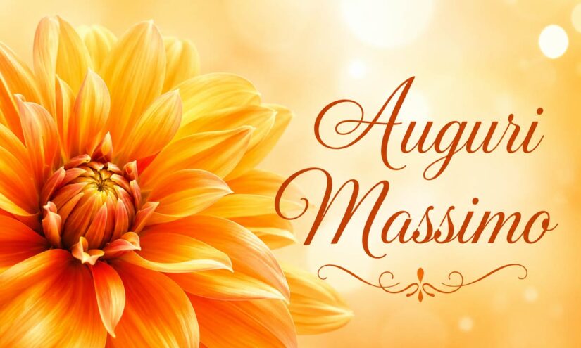 Immagini Auguri Buon Onomastico di Massimo