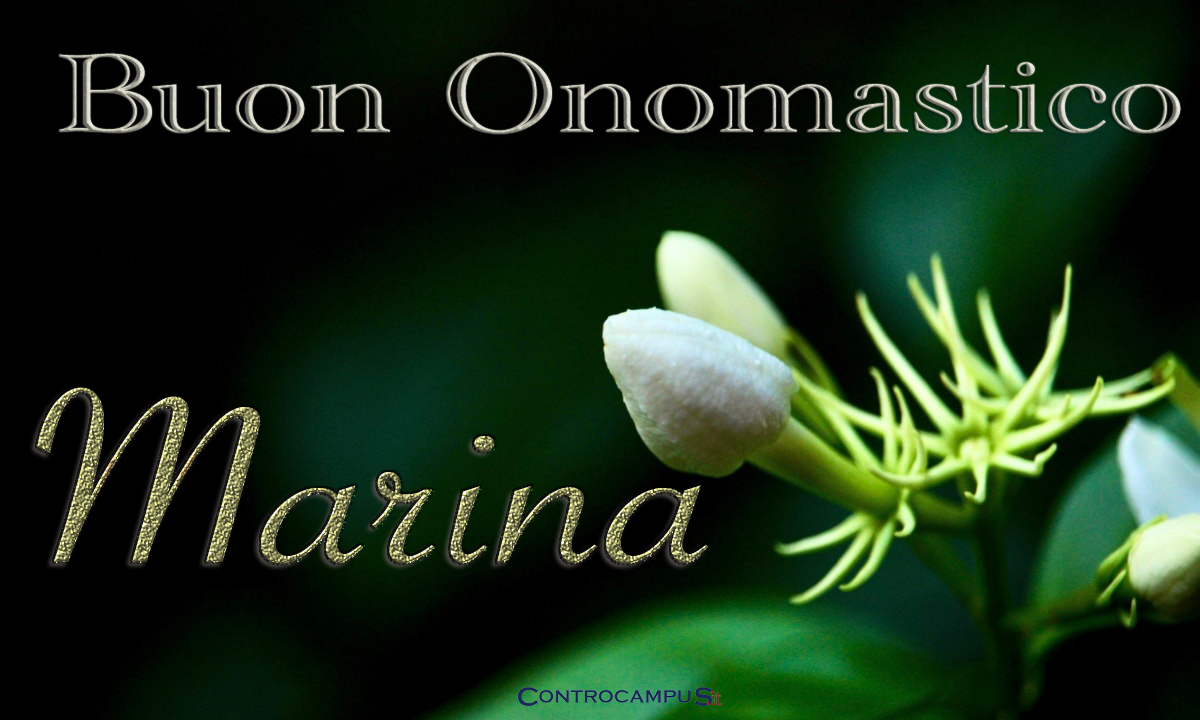 Immagini auguri onomastico per Santa Marina