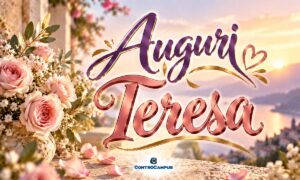 Immagini auguri buon onomastico per Santa Teresa Santo del giorno