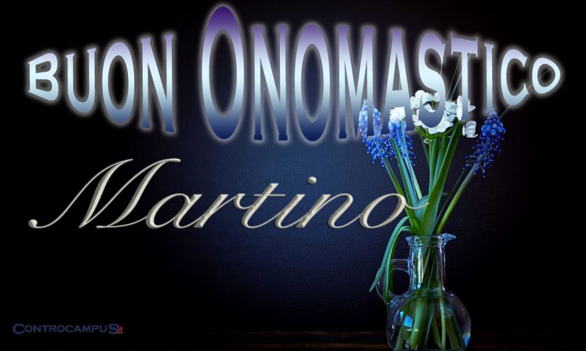 Immagini auguri buon onomastico per San Martino