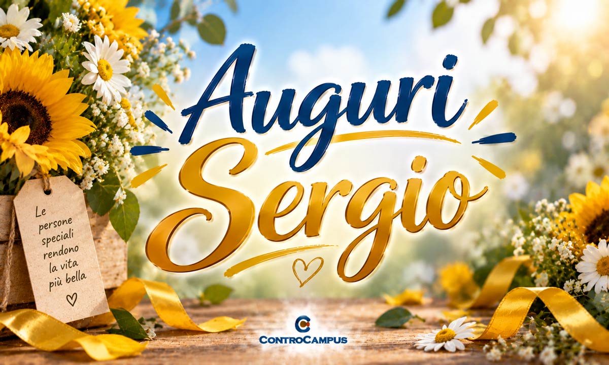 Immagini auguri buon Onomastico Sergio