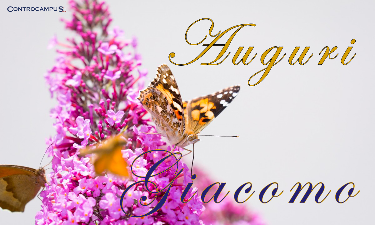 Immagini Auguri Onomastico Giacomo