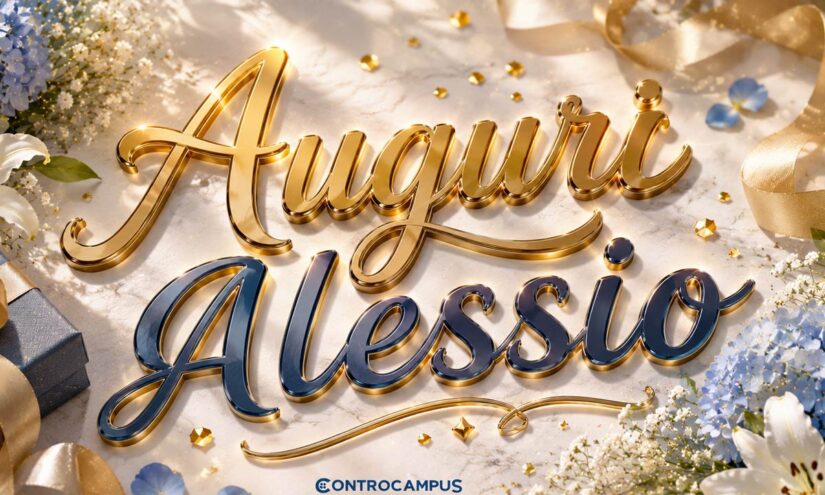 Immagini auguri Onomastico Alessio
