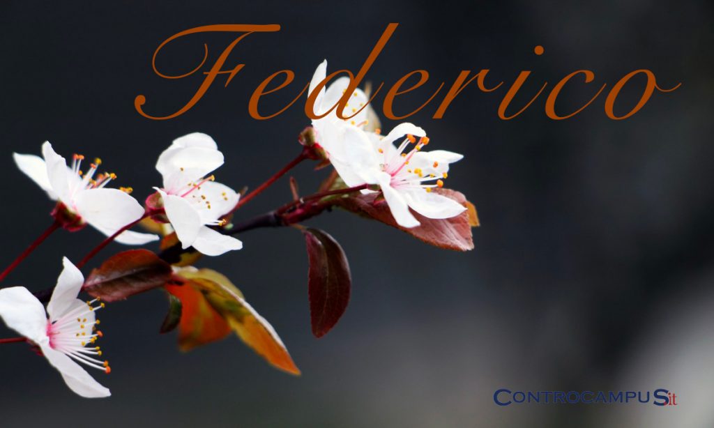 Onomastico Federico frasi di auguri e significato nome Federico