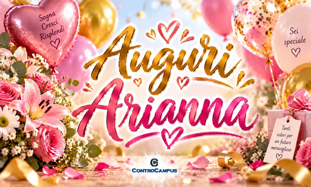 Immagini Auguri Buon Onomastico Arianna
