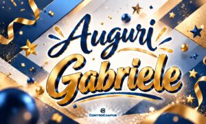 Immagini auguri buon onomastico Gabriele