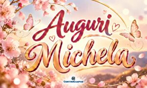 Immagini auguri buon onomastico Michela