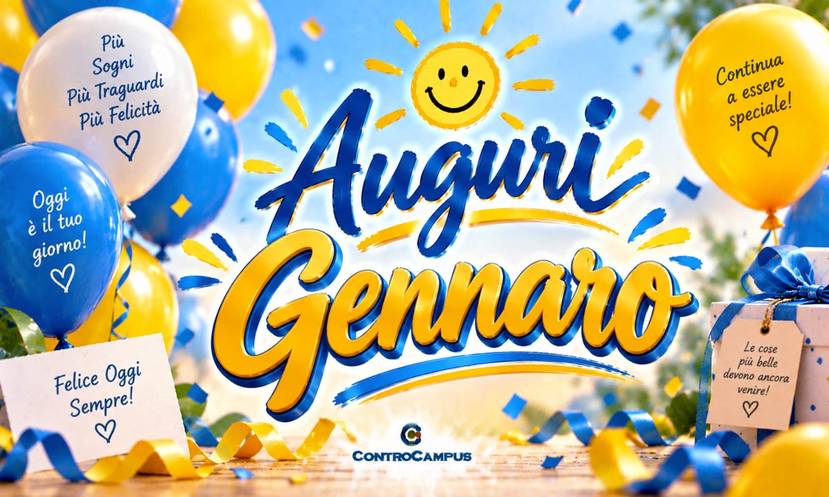 Immagini Auguri Buon Onomastico Gennaro