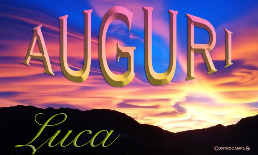 Immagini auguri buon onomastico Luca