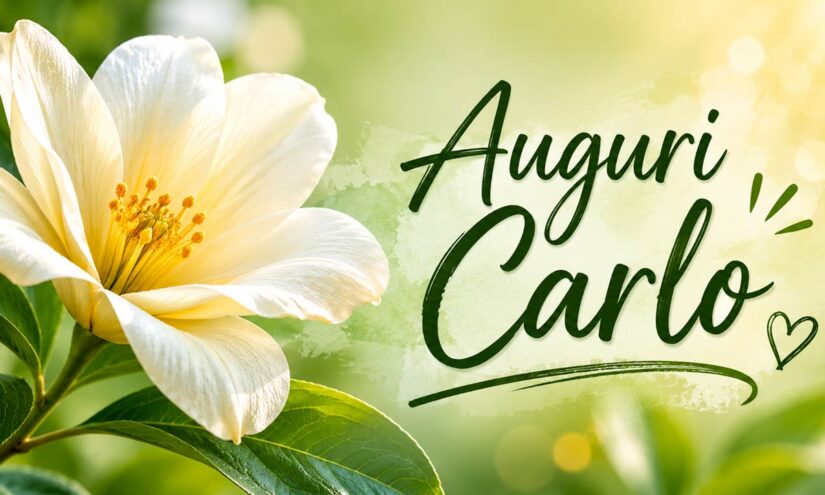 Immagini Auguri per Onomastico Carlo