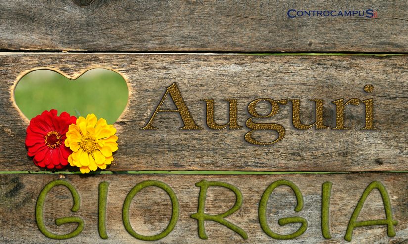 Immagini Auguri Onomastico Giorgia