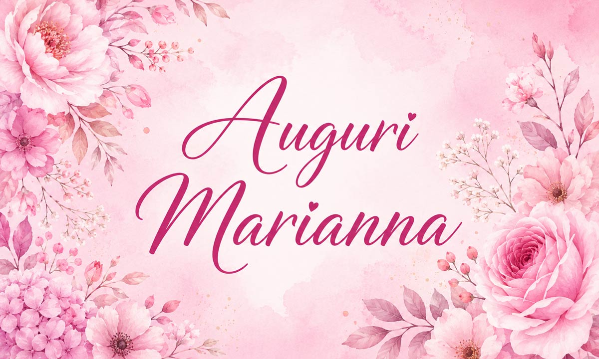 Immagini Auguri Onomastico Marianna