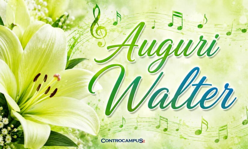 Immagini auguri onomastico Walter