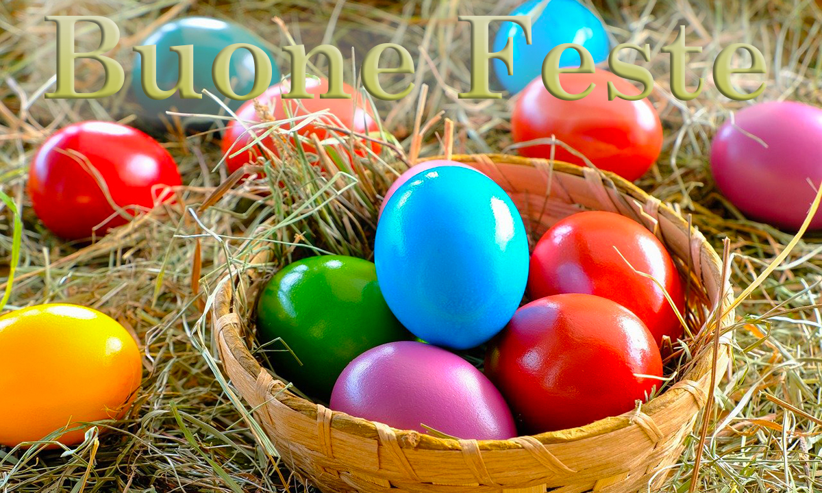 Buone feste di Pasqua e Pasquetta a tutti