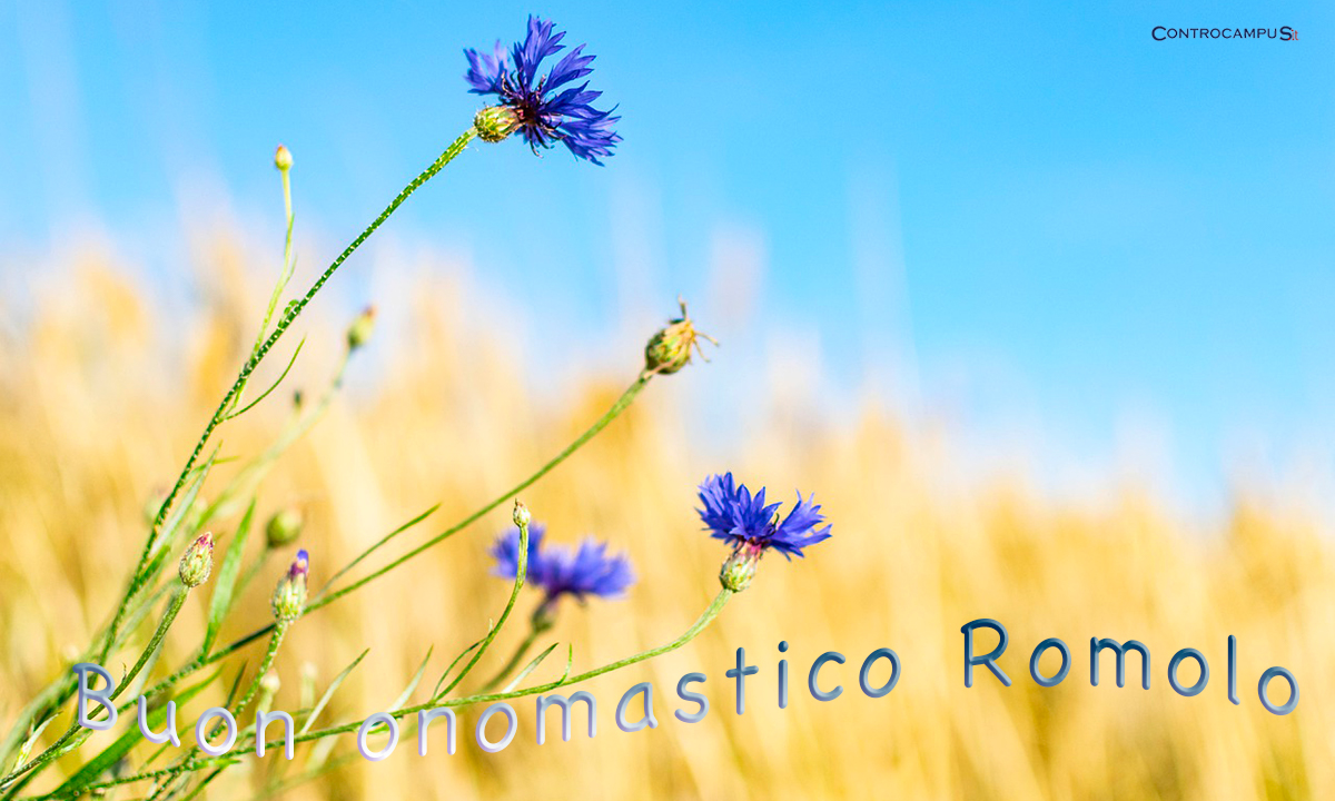 Immagini auguri buon onomastico per San Romolo