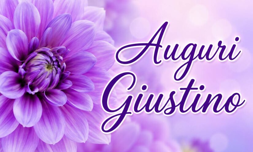 Immagini auguri onomastico per San Giustino