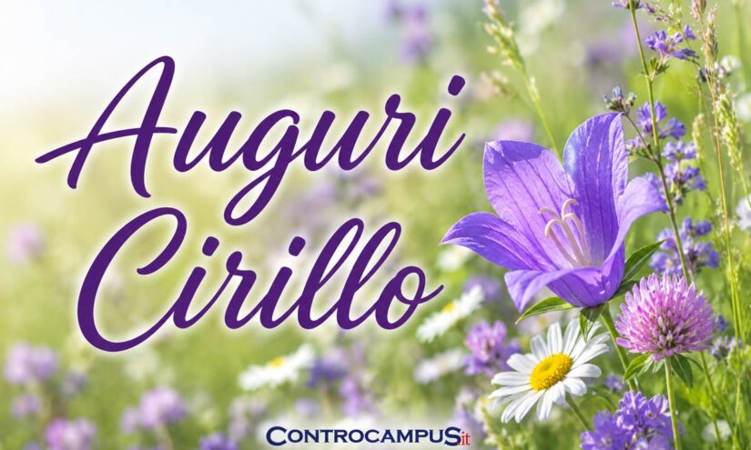 Immagini auguri onomastico San Cirillo