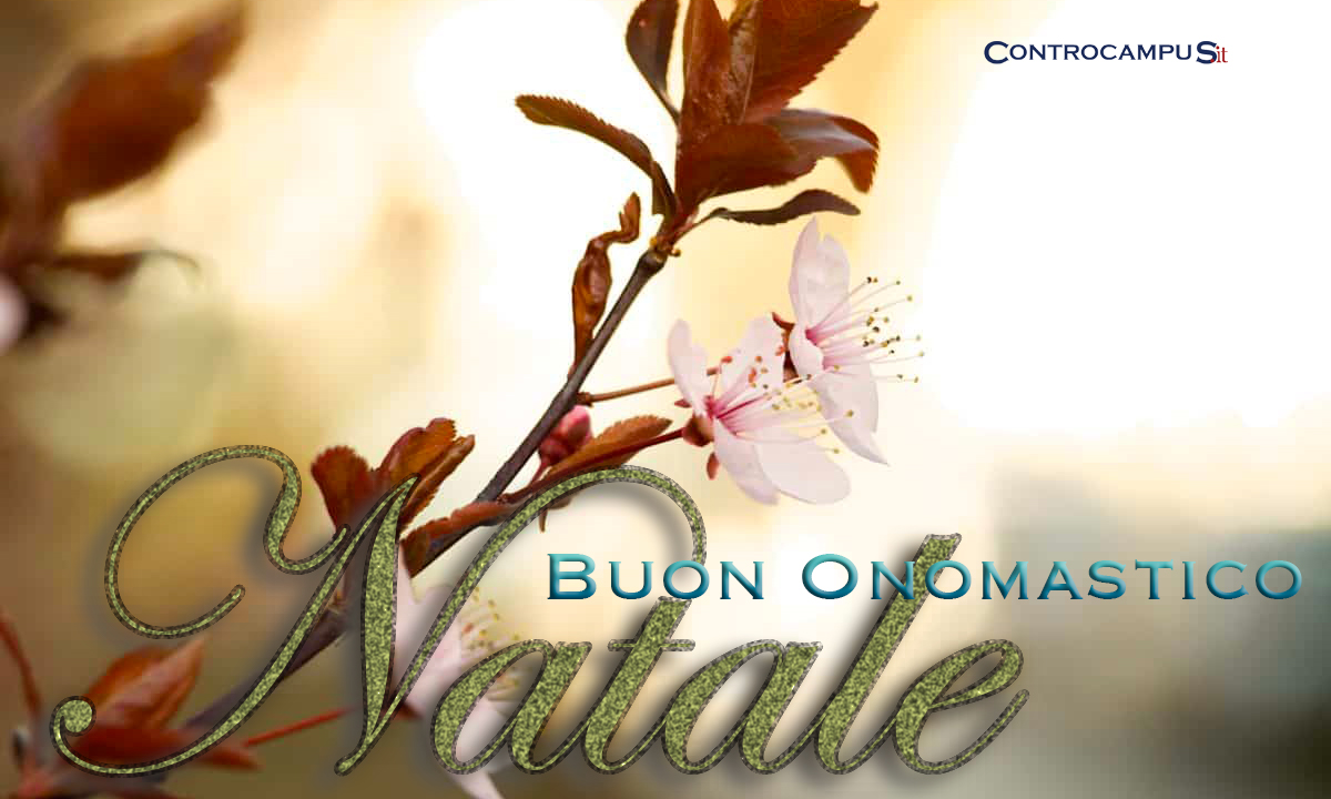 Immagini auguri buon onomastico per San Natale