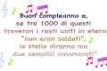 Immagini con frasi di compleanno delle più belle canzoni