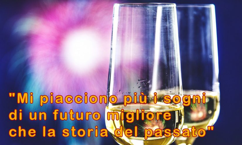 Immagini con aforismi di buon anno nuovo e citazioni di Capodanno