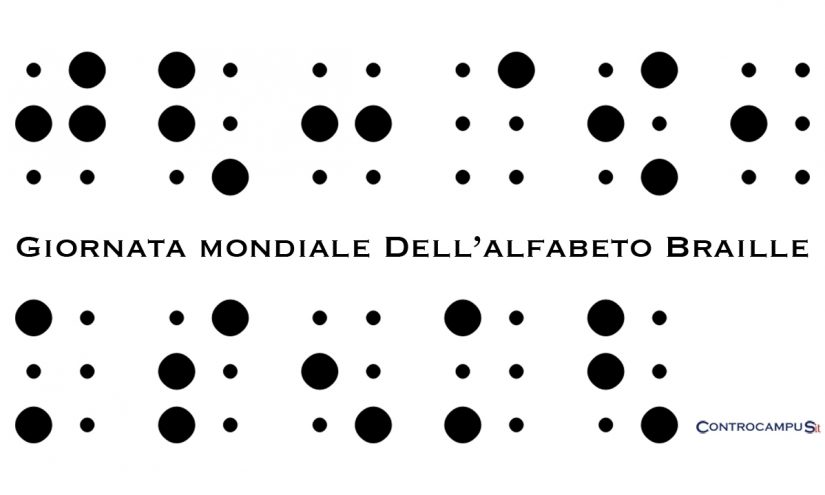 Giornata mondiale alfabeto Braille