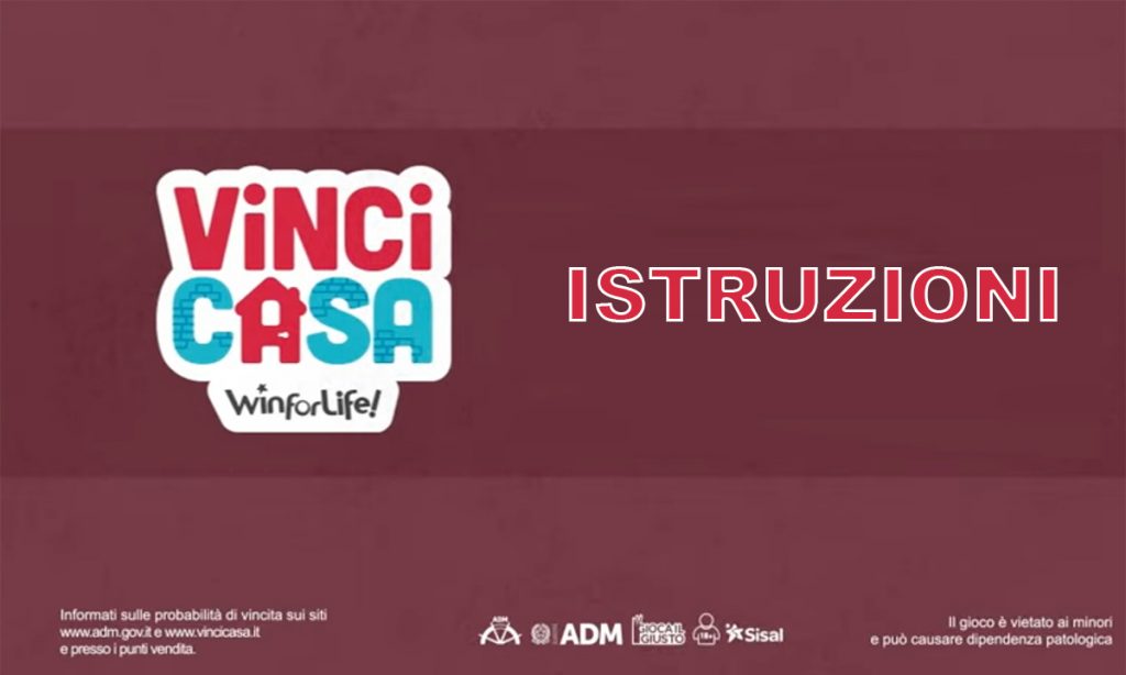 VinciCasa estrazione in diretta, combinazione WinForLiFe Sisal