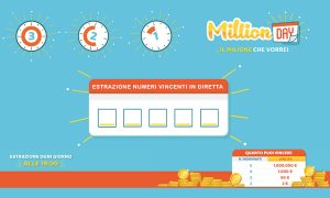 Estrazione MillionDAY 16 luglio 2025