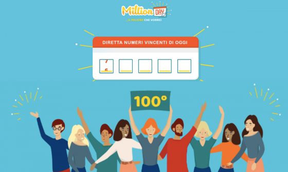 Estrazione MillionDAY di oggi 9 agosto 2025
