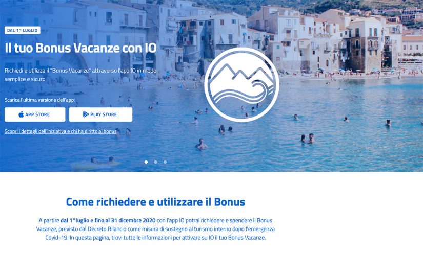 App bonus vacanze