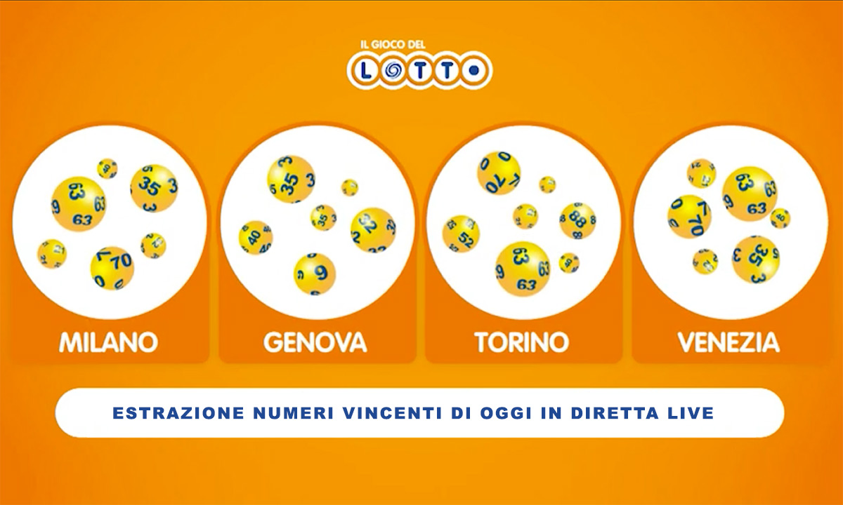 Estrazioni del Lotto del 9 aprile 2024