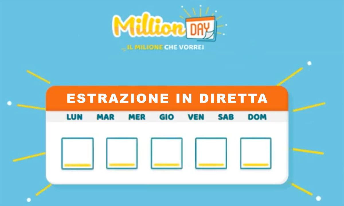 Estrazione MillionDAY 27 gennaio 2025