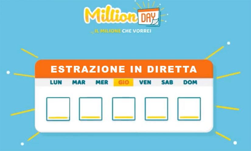 Estrazione MillionDAY oggi 11 marzo 2025
