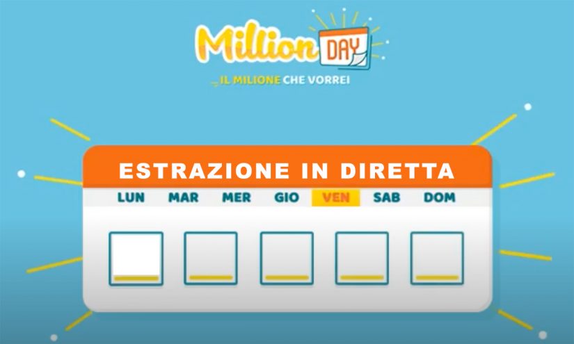 Estrazione Millionday di oggi 17 novembre 2023