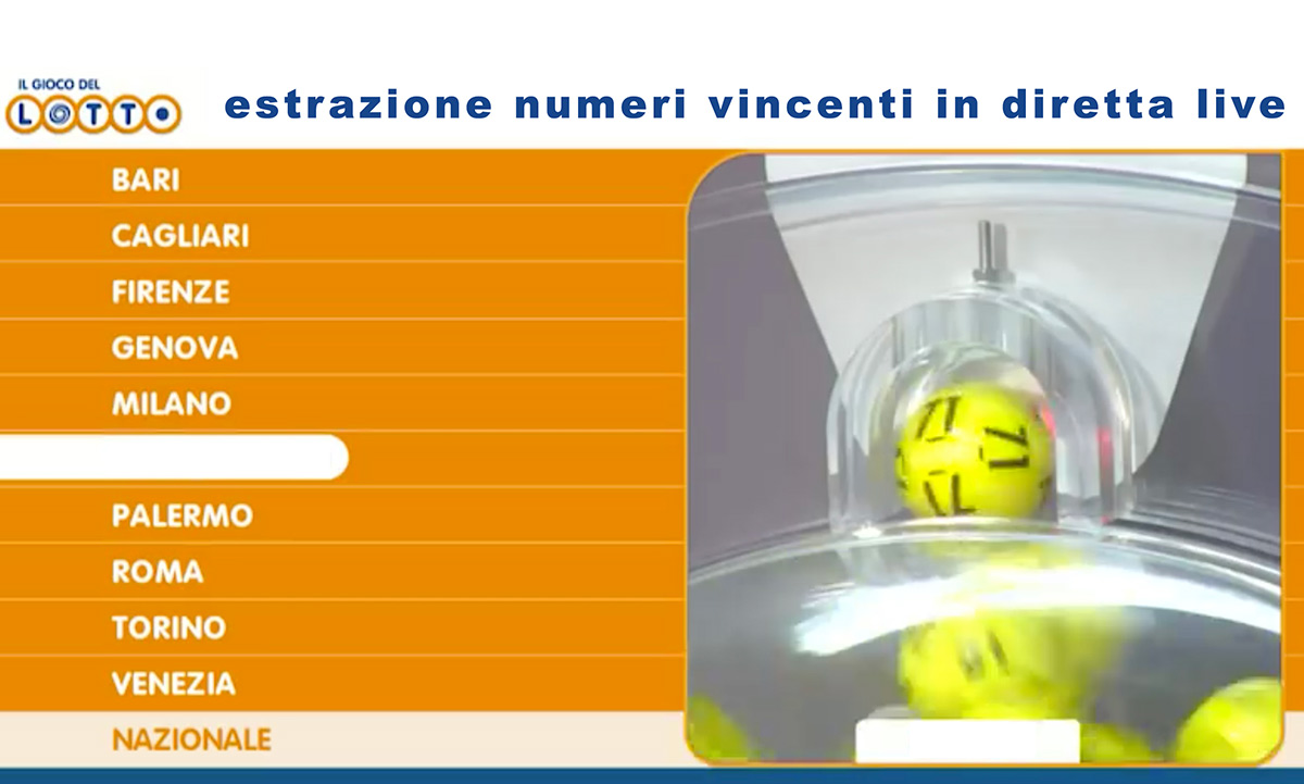 Estrazione del Lotto del 26 ottobre 2023