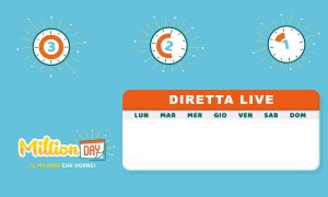 Estrazione MillionDAY del 20 settembre 2023