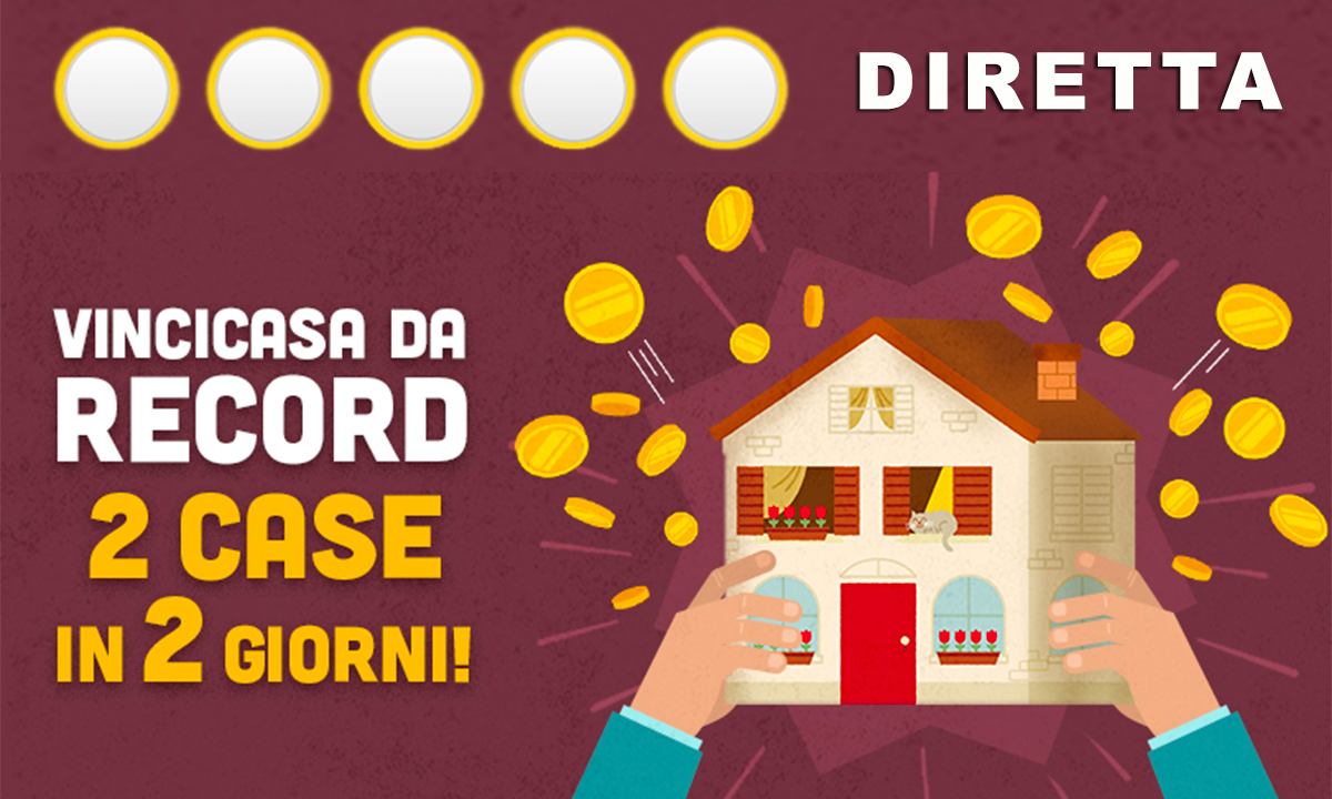 Estrazione VinciCasa di oggi 5 febbraio 2025