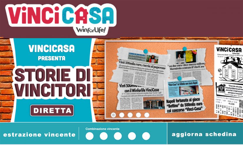 Estrazione VinciCasa del 27 febbraio 2025