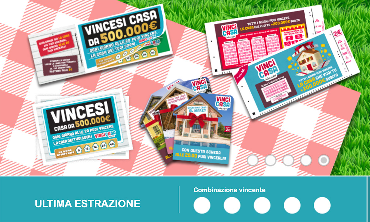 Estrazione VinciCasa 3 febbraio 2025