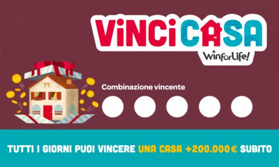 estrazione VinciCasa di oggi 11 novembre 2025