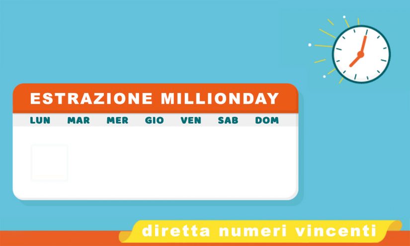 Estrazione MillionDAY 10 settembre 2023