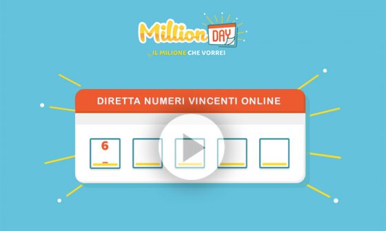 Estrazione MillionDAY di oggi 7 ottobre 2025