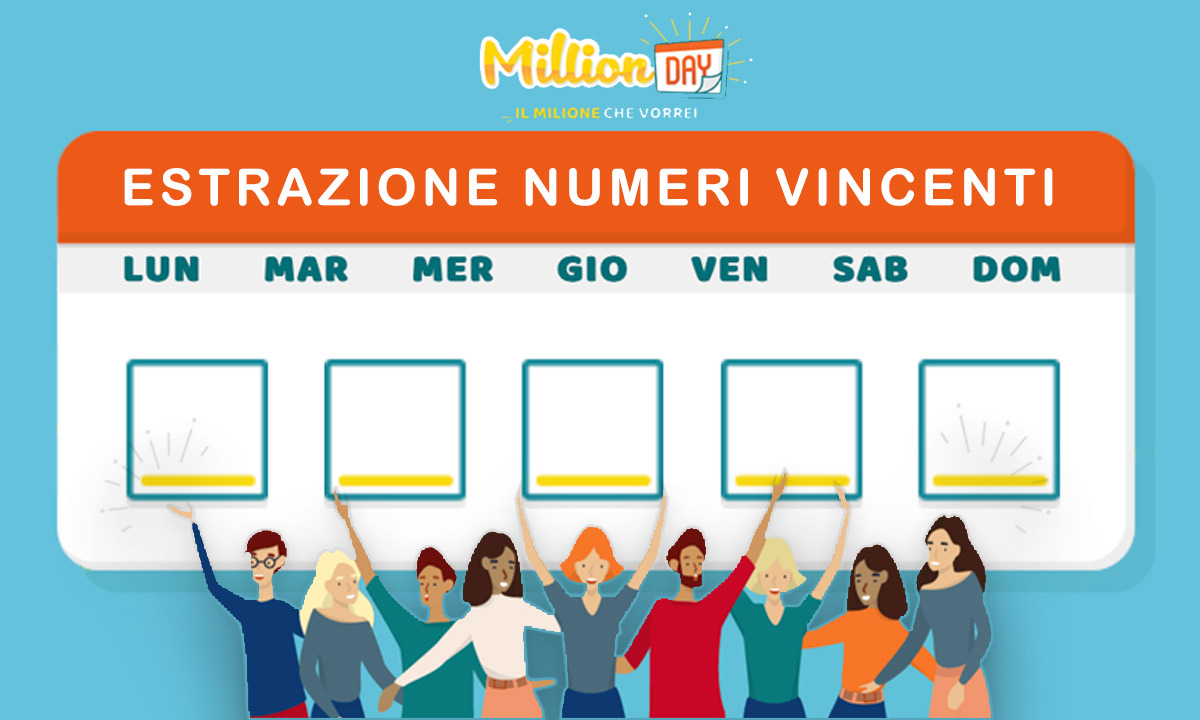 Estrazione MillionDAY di oggi 31 maggio 2024