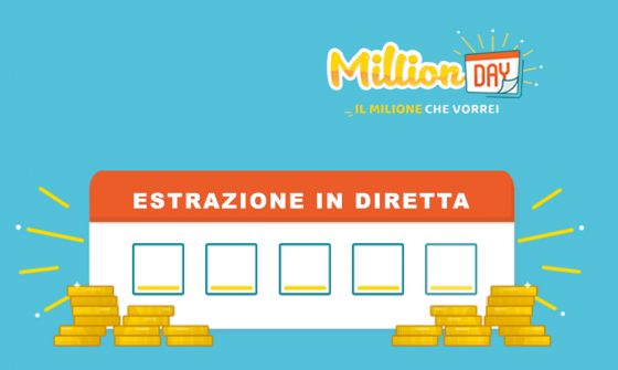 estrazione MillionDAY di oggi 23 ottobre 2025