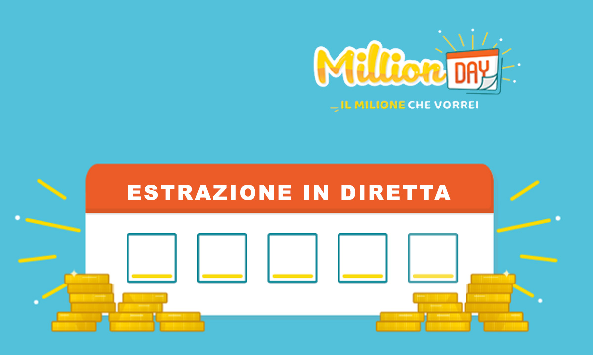 Estrazione MillionDAY 25 febbraio 2024