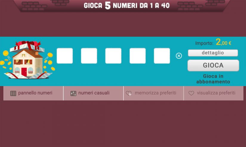 estrazione VinciCasa 20 marzo 2025
