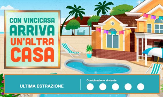 Estrazione VinciCasa di oggi 26 agosto 2025