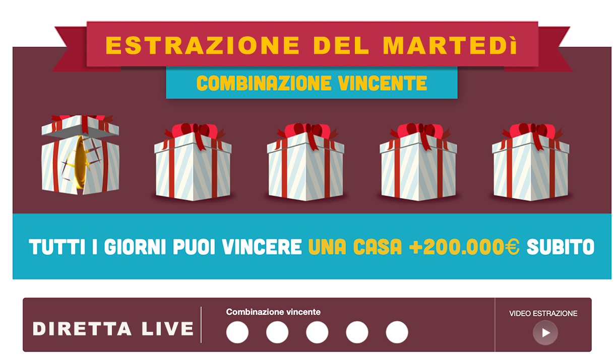 Estrazione VinciCasa oggi 29 giugno 2021