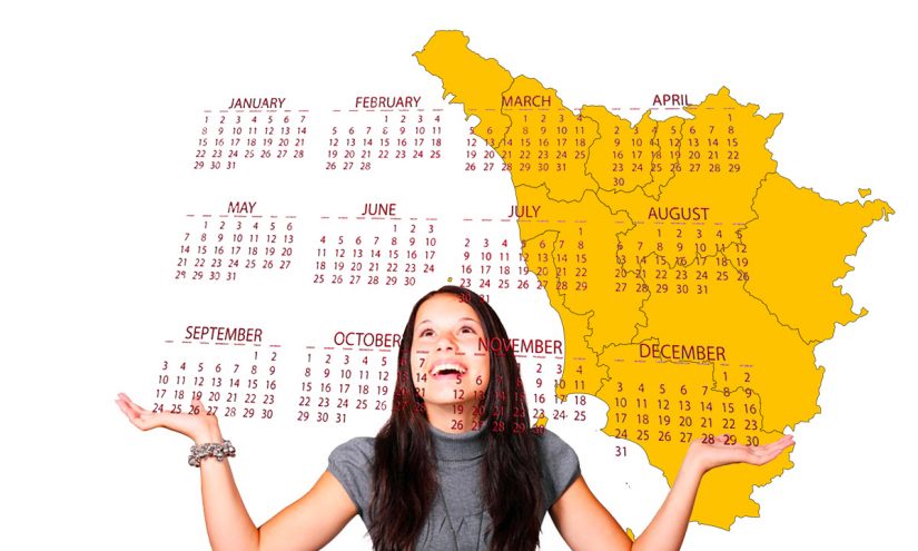 Calendario scolastico 2020-21 Toscana